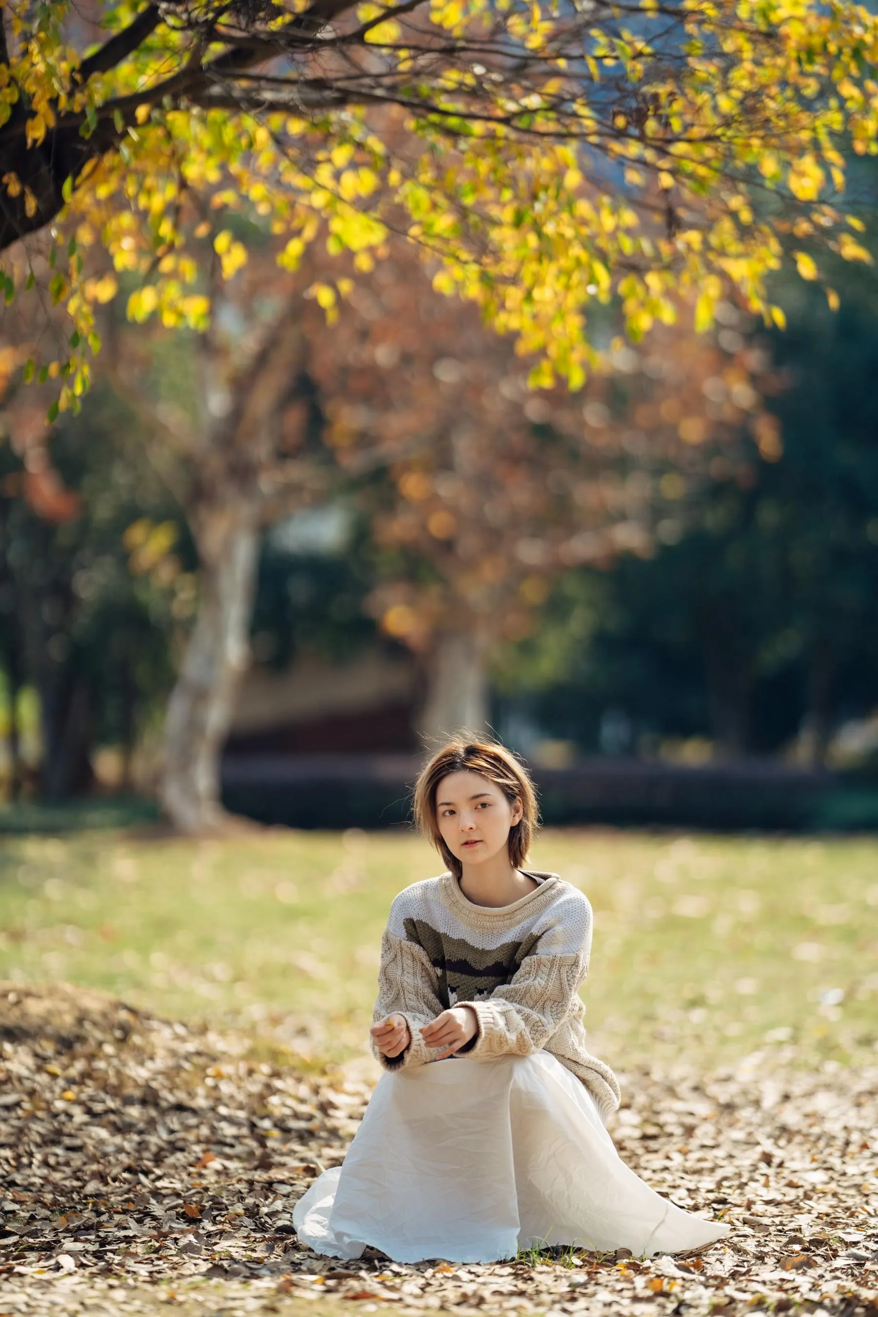 [YITUYU艺图语]2022.01.25 暖冬银杏，18岁的素颜女孩 dudu [35P]插图8